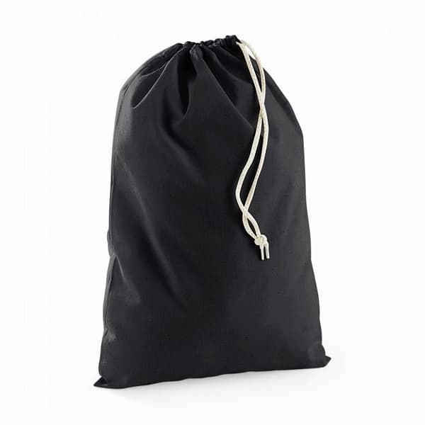 Westford Mill Cotton Stuff Bag Black XXS