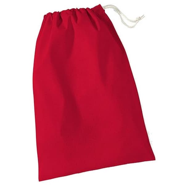 Westford Mill Cotton Stuff Bag Classic Red XS