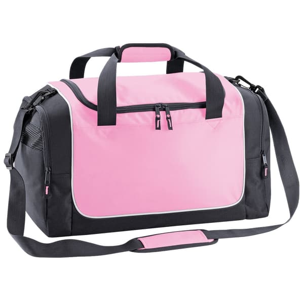 Quadra Teamwear Locker Duffle Bag (30 Litres) (Pack of 2) Classic Pink/Graphite/Whi One Size