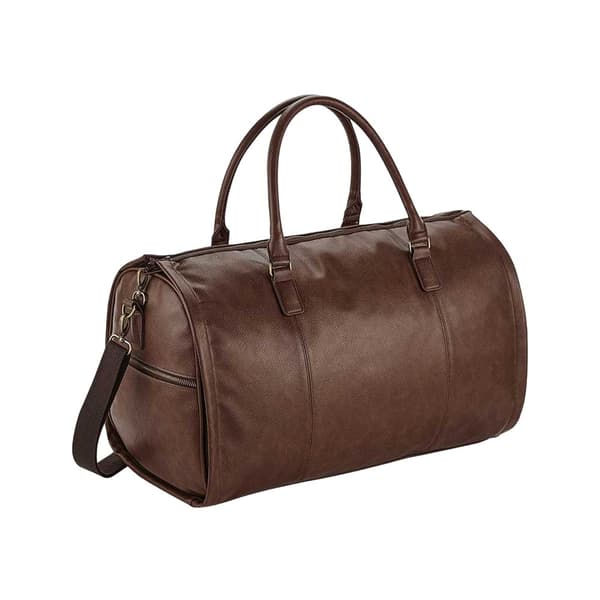 Quadra Nuhide Garment Weekender Duffel/Holdall Bag Tan One Size
