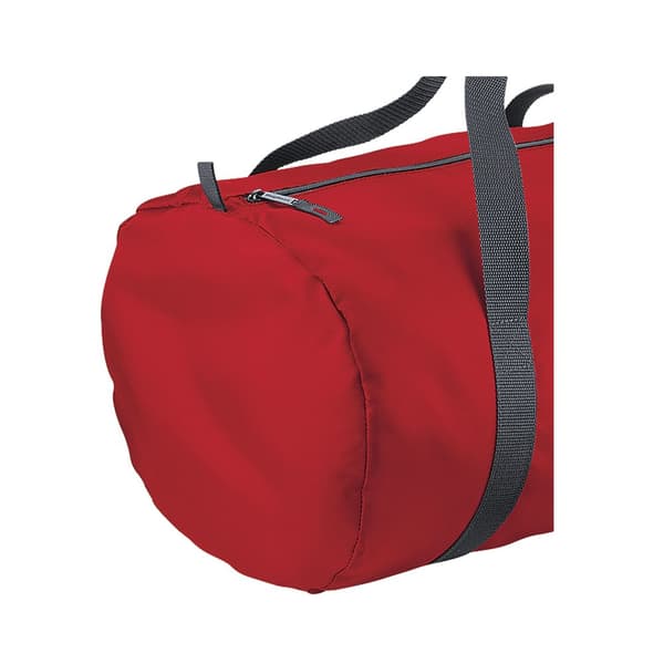 BagBase Packaway Barrel Bag / Duffle Water Resistant Travel Bag (32 Litres) (Pack of 2)