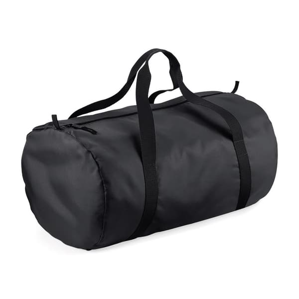 BagBase Packaway Barrel Bag / Duffle Water Resistant Travel Bag (32 Litres) (Pack of 2)
