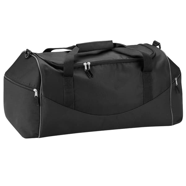 Quadra Teamwear Holdall Duffle Bag (55 liter) Black/Graphite One Size