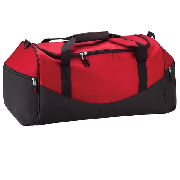 Quadra Teamwear Holdall Duffle Bag (55 Litres) Classic Red/Black One Size