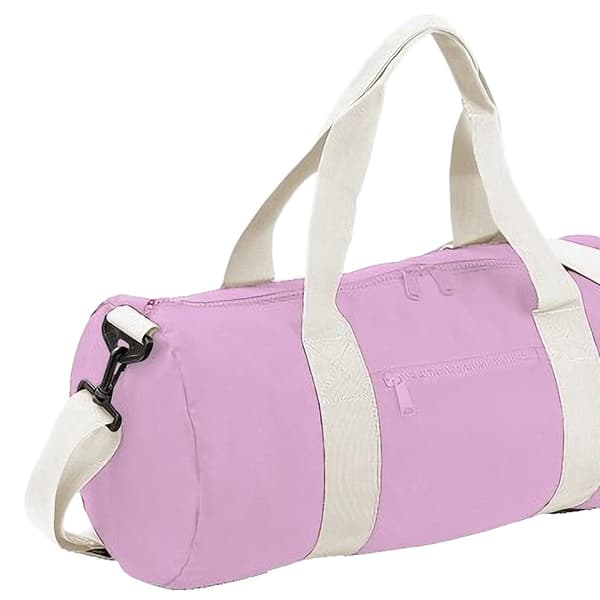 Bagbase Plain Varsity Barrel / Duffle Bag (20 Litres) (Pack of 2)