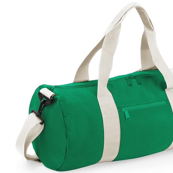 Bagbase Plain Varsity Barrel / Duffle Bag (20 Litres) (Pack of 2)