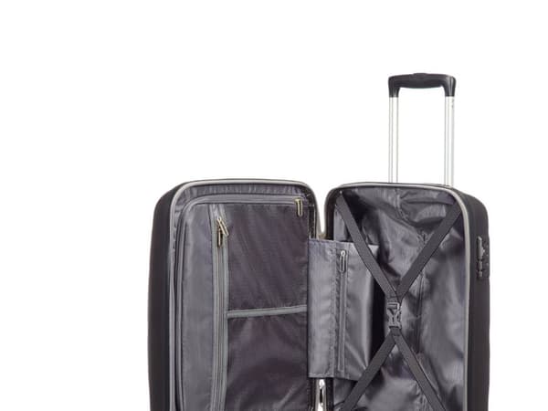 American Tourister Bon Air, Pyörivä, Musta, Polypropeeni (PP), 4 renkaita, 1 kpl, 30 L