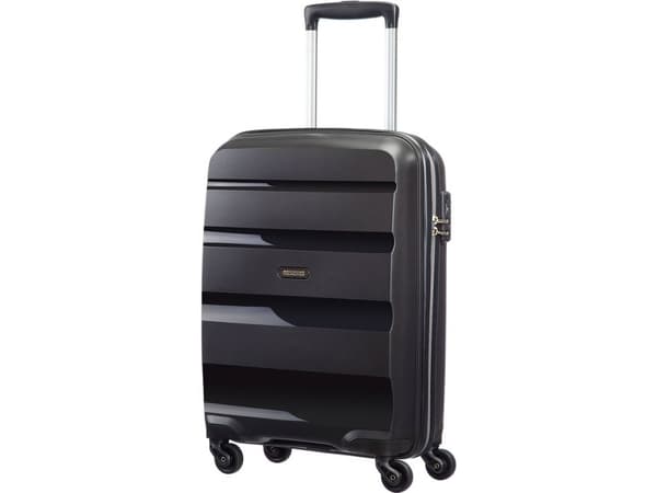American Tourister Bon Air, Pyörivä, Musta, Polypropeeni (PP), 4 renkaita, 1 kpl, 30 L