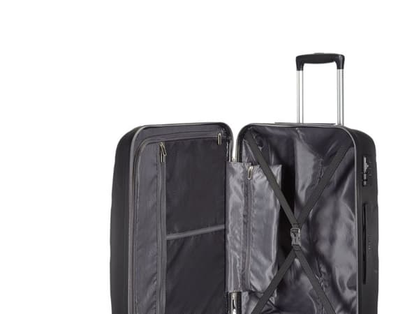 American Tourister Bon Air, Spinner, Svart, Polypropylen (PP), 4 hjul, 1 styck, 53 l