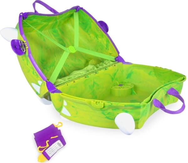 Trunki 5055192200665, Långkalsonger, Hårt skal, Grön, 4 hjul, 18 l, 310 mm
