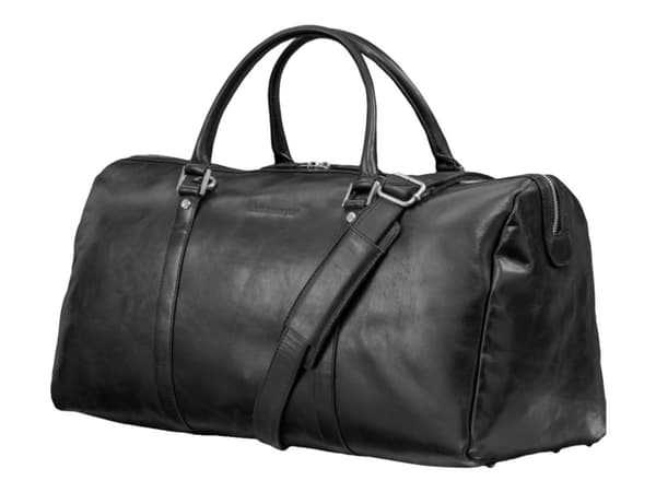 dbramante1928 Kastrup 2 - Weekender - väska - narvat läder - svart
