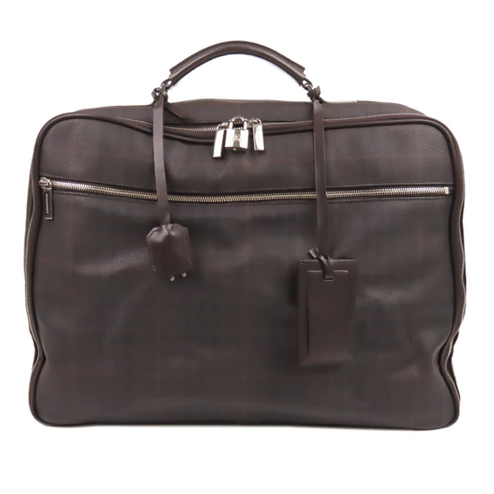 Burberry Printed Travel Bag Brown