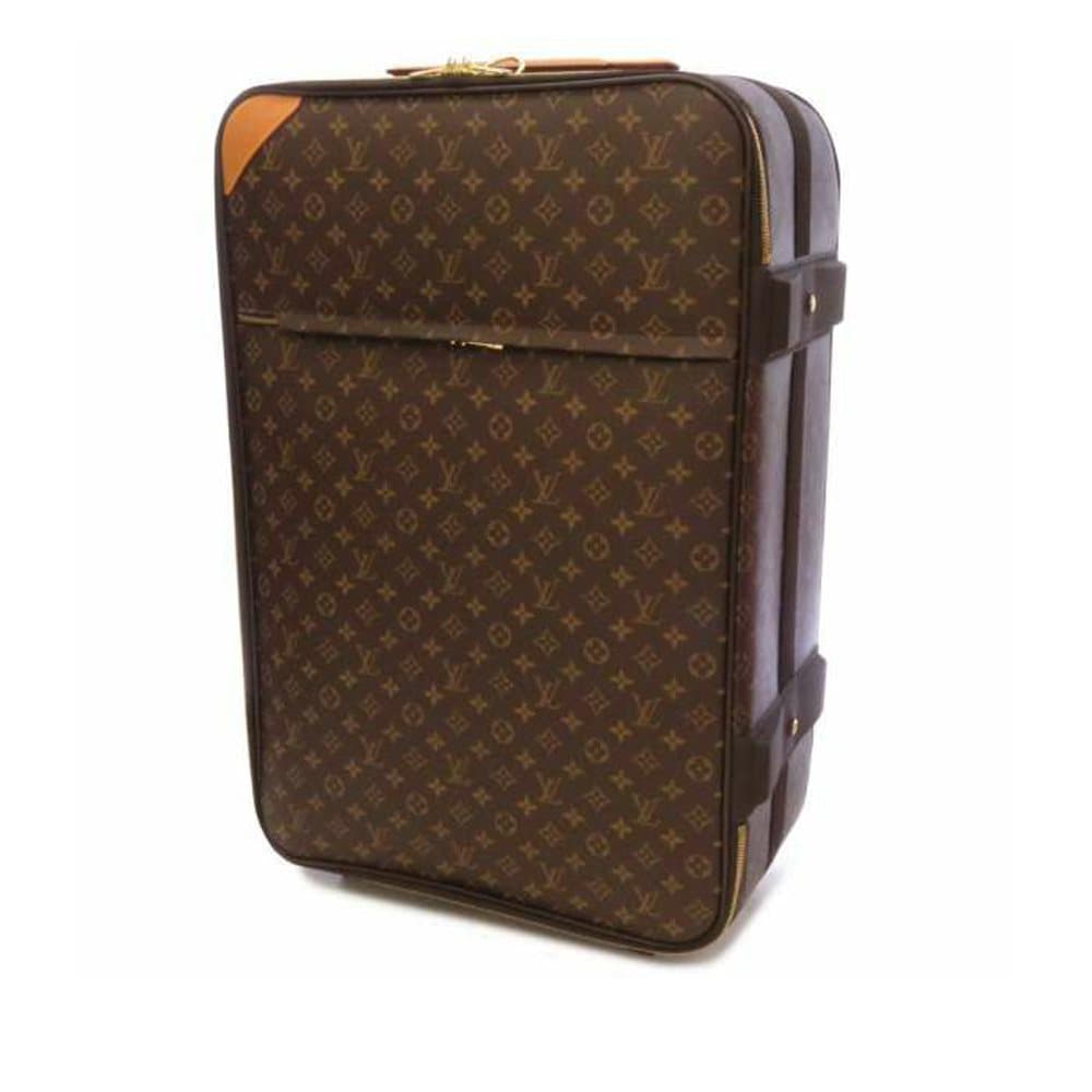 Pre-owned Louis Vuitton Monogram Pegase 65 Brown
