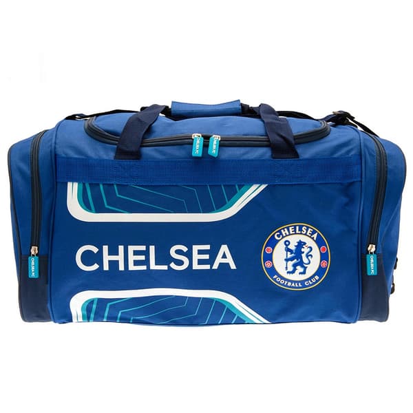 Chelsea FC Crest Holdall Royal Blue/White One Size