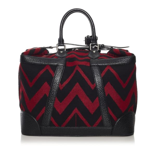 Pre-owned Louis Vuitton Grimaud Vail Blanket Red