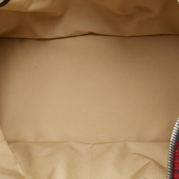 Pre-owned Louis Vuitton Grimaud Vail Blanket Red