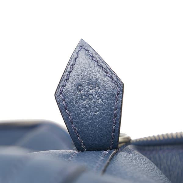 Pre-owned Hermès Baseball Bolide Bag Blue