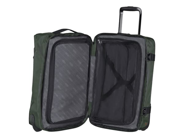 American Tourister Urban Track, Reissusäkki, Soft shell, Khaki, Dark Khaki, Small, 2 pyörää
