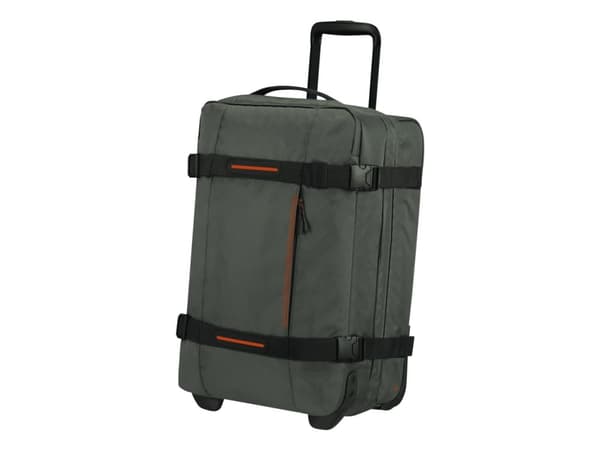American Tourister Urban Track, Reissusäkki, Soft shell, Khaki, Dark Khaki, Small, 2 pyörää