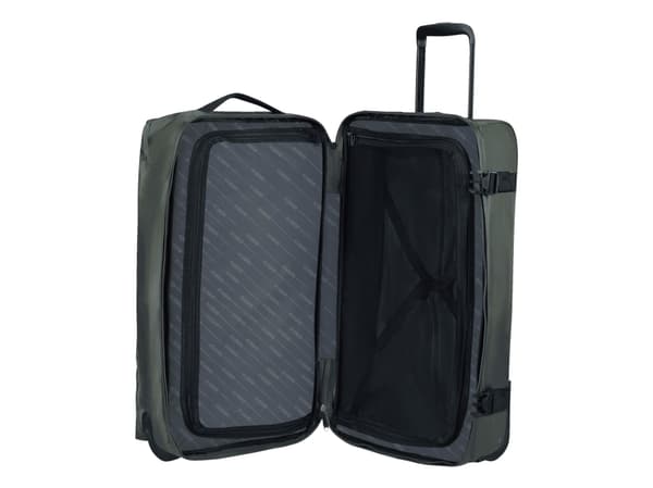 American Tourister Urban Track, Reseduffel, Mjukt skal, Khaki, Dark Khaki, Medium, 2 hjul