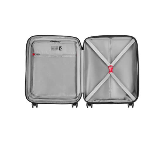 Wenger/SwissGear 612536, Resväska, Hårt skal, Svart, 4 hjul, 36 L, 20 cm