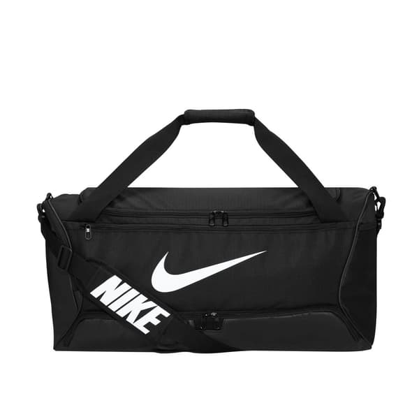 Nike Brasilia Swoosh Training 60L Duffle Bag Black/White One Size