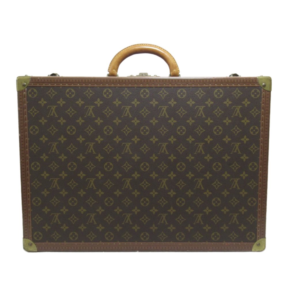 image of Pre-owned Louis Vuitton Monogram Bisten 55 Brown