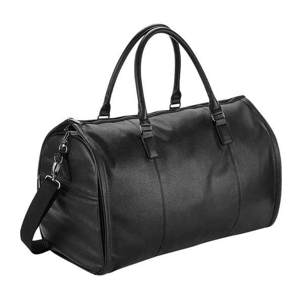 Quadra Leather Cabin Bag Black One Size