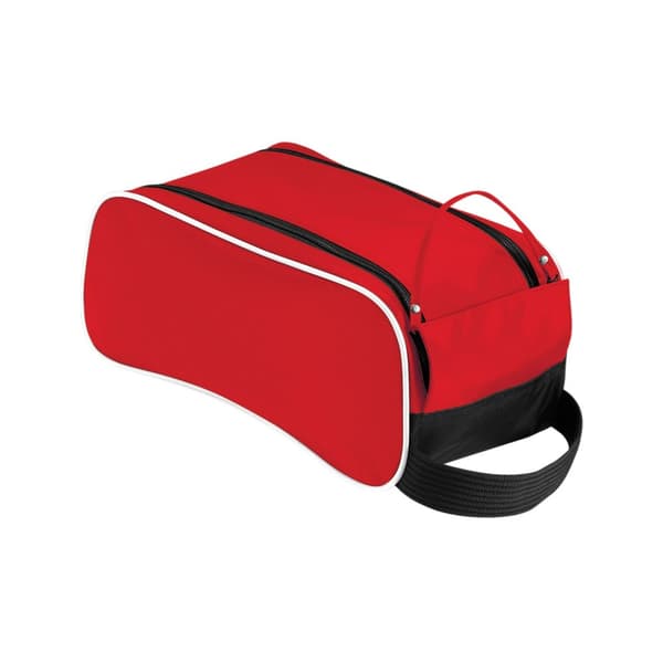 Quadra Teamwear Shoe Bag Black/Classic Red/White One Size