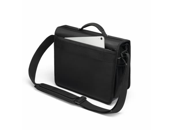 DICOTA REFLECTIVE - Bærepose - termoplast-polyuretan (TPU), stoff, gjenvunnet PET - svart