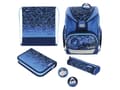 Miniatyrbilde 1 av 5: Herlitz UltraLight Plus Blue Shark, Pennal, Pencil pouch, Skolesekk, Sportsbag, Gutt, Barneskole, Ryggsekk, 16 l, Forlomme, Sidelomme
