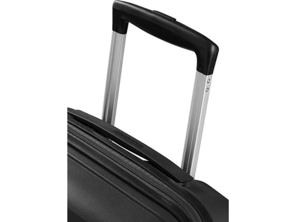 American Tourister BON AIR DLX, Tralle, Hard overflate, Sort, Polypropylen (PP), 4 hjul, TSA-kombinasjonslås