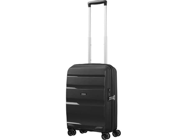 American Tourister BON AIR DLX, Tralle, Hard overflate, Sort, Polypropylen (PP), 4 hjul, TSA-kombinasjonslås