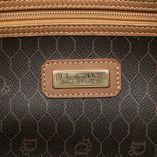 Pre-owned Dior Honeycomb Boston Bag Black