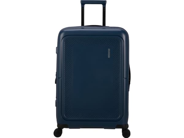 American Tourister DashPop, Tralle, Hard overflate, Blå, Kabin, 4 hjul, Spinnehjul