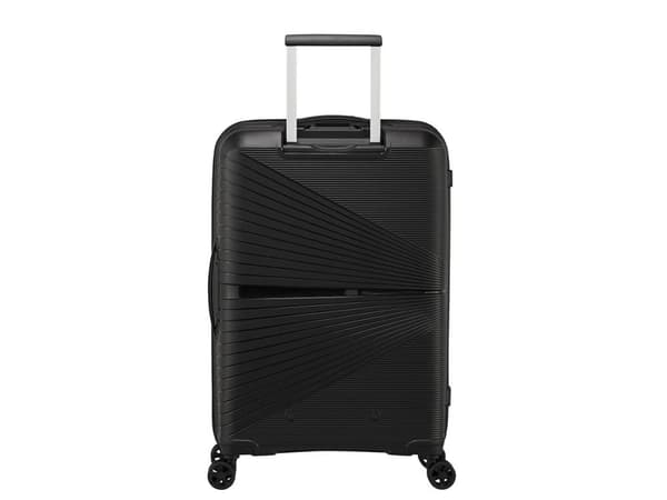 American Tourister AIRCONIC, Pyörivä, Musta, Keskikokoinen, Polypropeeni (PP), 4 renkaita, Pyörivä pyörä
