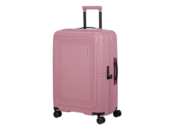 American Tourister DashPop, Tralle, Hard overflate, Rosa, Lilas Pink, Medium, 4 hjul