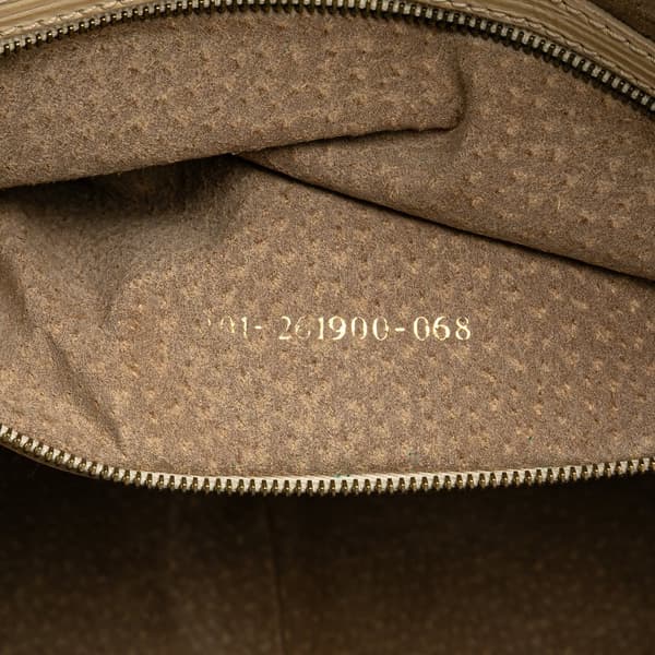Pre-owned Fendi Zucca Nylon Travel Bag Brown