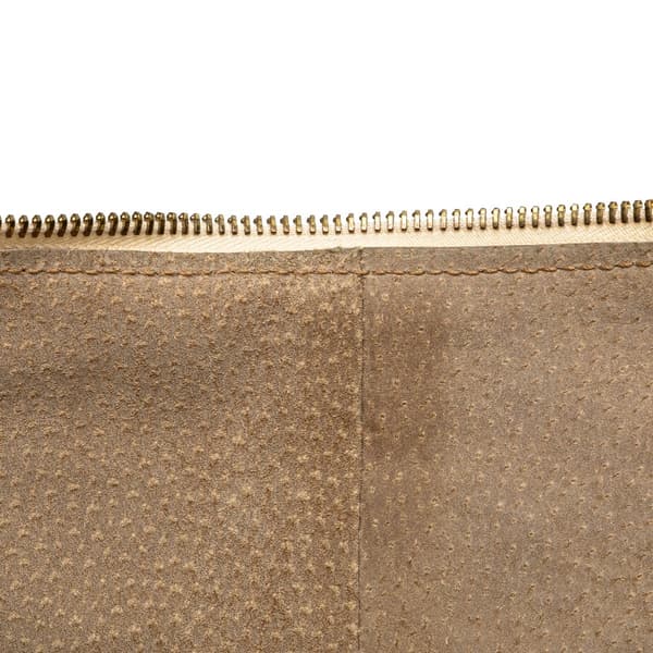 Pre-owned Fendi Zucca Nylon Travel Bag Brown