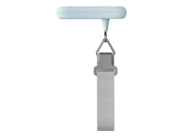 Hama 00139545, Elektronisk, 50 kg, Blå, Grå, kg, lb, oz, Strop / Belte, Akrylonitril-butadien-styren (ABS), Polyester