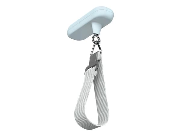 Hama 00139545, Elektronisk, 50 kg, Blå, Grå, kg, lb, oz, Strop / Belte, Akrylonitril-butadien-styren (ABS), Polyester