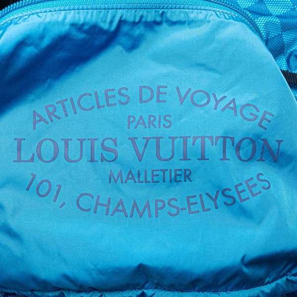 Pre-owned Louis Vuitton Damier Aventure Practical Bag Blue