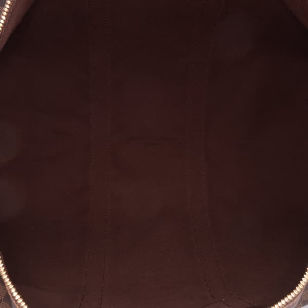 Pre-owned Louis Vuitton Damier Ebene Keepall 50 Brown