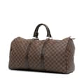 Miniatyrbild 2 av 9: Pre-owned Louis Vuitton Damier Ebene Keepall 50 Brown