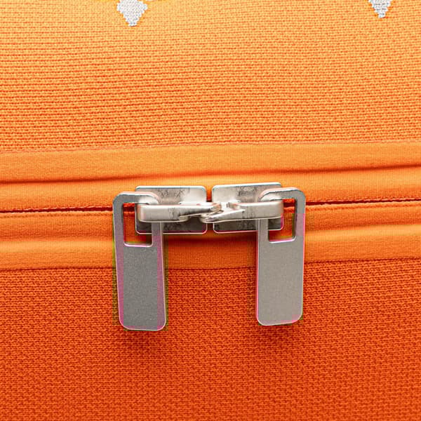 Pre-owned Louis Vuitton Monogram Horizon Soft Duffle 55 Orange
