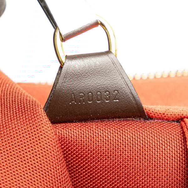 Pre-owned Louis Vuitton Damier Ebene Greenwich PM Brown