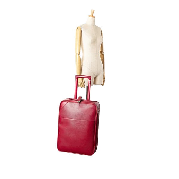 Pre-owned Louis Vuitton Epi Pegase 55 Pink