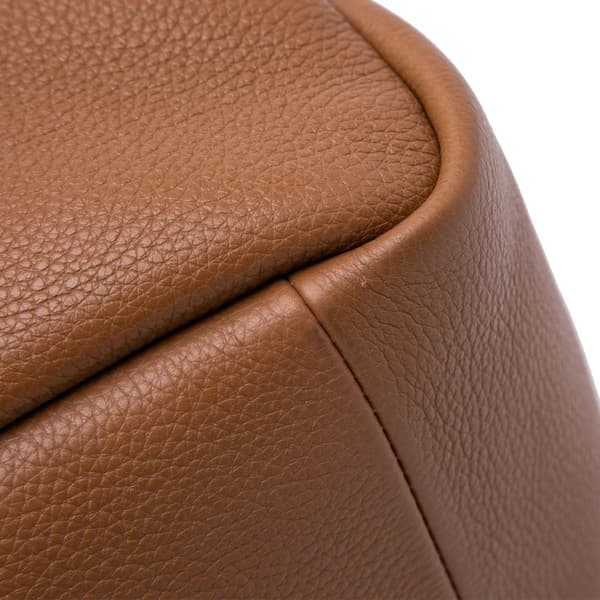 Pre-owned Prada Vitello Daino Travel Bag Brown