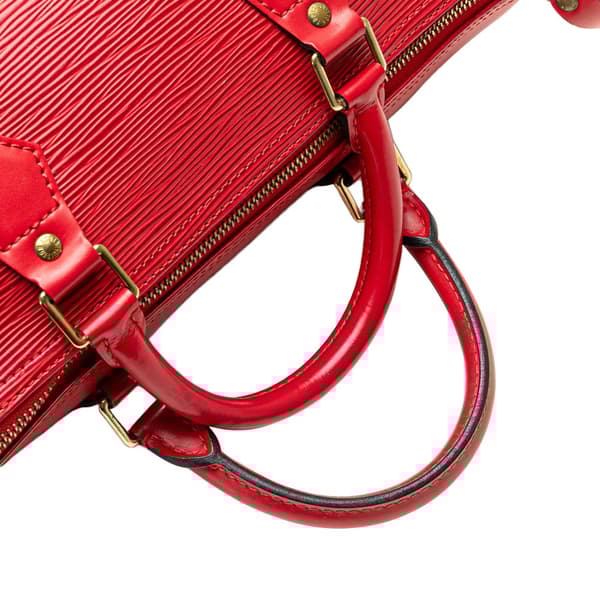 Pre-owned Louis Vuitton Epi Speedy 30 Red
