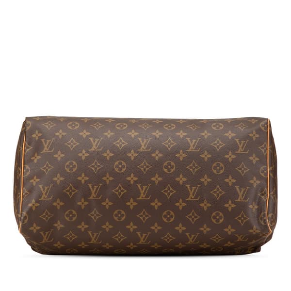 Pre-owned Louis Vuitton Monogram Speedy 40 Brown